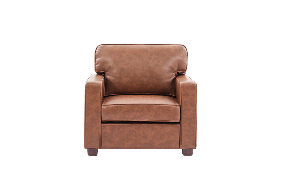 PU-Kunstledercouch, Stuhl (SF021-BR-S)/Loveseat (SF021-BR-M)/Sofa (SF021-BR-L)