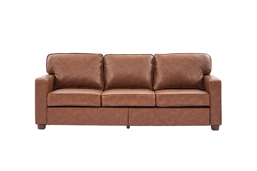 PU-Kunstledercouch, Stuhl (SF021-BR-S)/Loveseat (SF021-BR-M)/Sofa (SF021-BR-L)